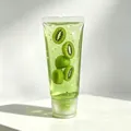 Jouet anti-stress squishy transparent aux tranches de kiwi en tube de dentifrice - Style Emballage PVC Kiwi (Remplissage Vaseline)