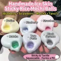 Ensemble de jouets mochi squishy faits à la main pour le soulagement du stress - Style Fraise (86)