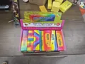 Kleurrijke butter squishy stressverlichtend speelgoed in een 12-stuks displaydoos nu. - Regenboog Boter Staaf Stijl