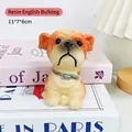 Süßes Stressabbau Englische Bulldogge Quetschspielzeug, schönes Büro Deko aus TPR - Englische Bulldogge