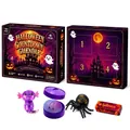 Set calendario conto alla rovescia di Halloween con squishy fantasma ragno e axolotl - Set di 4