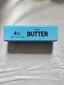 Giocattolo squishy a forma di burro blu in schiuma PU per alleviare lo stress quotidiano - Pezzo Singolo / Blu