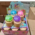 Juguetes squishy de pan de unicornio creativos en caja de exhibición de vaporera de bambú - Unicornio / 8.5cm