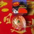 Stressabbau Halloween Kürbis Spielzeug mit Glitzerfüllung und passender Geschenkbox - Maltose Gold