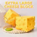 Juguete sensorial creativo con forma de queso amarillo grande para aliviar el estrés. - Queso Grande / 8*8cm / Amarillo