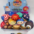 Set di giocattoli antistress a forma di panino con vari motivi a tema americano - Stile Anniversario USA in PU Con Vaporiera / Motivo Anniversario USA
