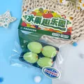 Jouets squishy aux fruits verts mignons pour le soulagement du stress, jouet sensoriel - Lot de 4 / Jacquier