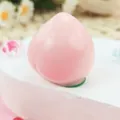 Jouet squishy mignon en forme de pêche rose pour soulager le stress et s'amuser - 1 Pièce / Pêche