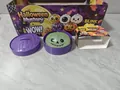 Luminous Halloween squeeze toy dumpling with LED lights and glitter for stress relief - Light Up Halloween Glitter Bun (Style C)