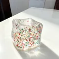Χριστουγεννιάτικο μαλτόζη squishy παιχνίδι με εορταστικά γκλίτερ - Πολύχρωμο Χριστουγεννιάτικο Στυλ (Μαλτόζη) / 5.5cm - Σακούλα OPP