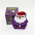 Jouet de décompression squishy Père Noël violet avec son bel emballage de boîte cadeau - Père Noël (Coffret Cadeau) / Violet