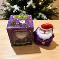 Lila Weihnachtsmann Squishy Anti-Stress-Spielzeug Set mit passender Geschenkbox - Lila Weihnachtsmann