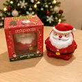 Santa Claus Squishy-Spielzeug und festliches Geschenkbox-Set zur Weihnachts-Entspannung - Rot-Weihnachtsmann
