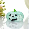 Hellblauer, glitzernder Halloween-Kürbis-Squishy, Malzzucker-Stressabbau-Spielzeug - Kürbis Squishy / Cyan