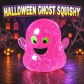 Glinsterend roze Halloween spook squishy speelgoed voor stressverlichting deco - Geest Stijl / rozenroze