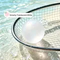 Traumhafter transluzenter weißer Maltose Stressabbau-Quetschball Spielzeug - Matte Kokosnussöl Squishy Ball / Weiß