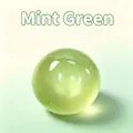 Minzgrüner lichtdurchlässiger Antistressball aus Maltose zum Quetschen und Entspannen. - Eistransluzente Handgemachte Kugel / Mintgrün