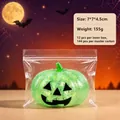 Πράσινο γκλίτερ Halloween κολοκύθα squishy παιχνίδι για ανακούφιση άγχους, 7x7x4,5cm - Μικρή Κολοκύθα Πράσινο / 7cm / Πράσινο