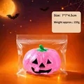 Ροζ γκλίτερ παιχνίδι συμπίεσης κολοκύθας Halloween για ανακούφιση από το άγχος, 7cm - Μικρή Κολοκύθα Πράσινο / 7cm / έντονο ροζ