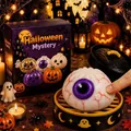 Halloween-Augapfel-Quetschspielzeug zum Stressabbau im gruseligen Mystery-Box-Set - Horror-Augapfel-Dampfbrötchen-Stil / 5.50 cm / Weiß