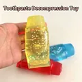 Star-filled toothpaste shaped squeeze toy for stress relief and fun decompression - Green Star Toothpaste
