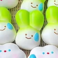 Χαριτωμένο παιχνίδι squishy με κρεμμυδάκι αργής ανόδου για ανακούφιση από το άγχος - Στυλ Φρέσκο Κρεμμυδάκι / Scallion Face