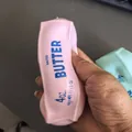 Realistisch roze boterstick squishy speelgoed voor stressverlichting en fidget plezier - Boterstaaf Stijl - Roze