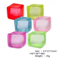 Cubes spongieux colorés et translucides pour soulager le stress et s'amuser un peu - Maltose en glaçon