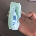 Langzaam herstellend muntgroen squishy speelgoed in botervorm voor stressverlichting - Boterstaaf Stijl - Blauw