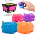 Jouet de chat coloré à presser pour soulager le stress avec effet de retour lent - Maltose de Chat