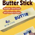 Realistic butter stick shaped slow rebound squishy toy for stress relief and fun - Medium Butter Stick / 14cm
