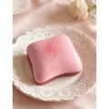 Pink butter toast squishy toy with slow rebound texture for stress relief and fun - 10.5x10.5x4 / Pink Toast
