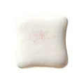 White squishy toast toy with red sprinkles for stress relief and office relaxation - Squishy Toy / 1 Piece/Pack / Cream Toast