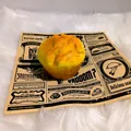 Jouet de pain muffin jaune réaliste à rebond lent pour soulager le stress quotidien - Cupcake