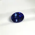 Exquisite lab-grown royal blue oval sapphire gemstone for jewelry making projects - Oval Cut / 4*6mm Approx 0.6ct / Royal Blue