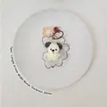 Mini simulation Westie dog squishy toy made of soft food-grade silicone material - Mini Little Dog / White