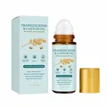 Organic frankincense and castor oil roll-on essential oil with rose quartz roller 50ml - 50ml / Plastic Roller