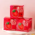 Grande giocattolo antistress a forma di fragola rossa in scatola trasparente - Fragola Grande Con Scatola Regalo (1 Pezzo) / 1 Pezzo