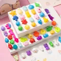 Assortiment de divers animaux mochi squishies colorés pour se détendre et s'amuser - Style Super Mini Mixte / 1 Pièce