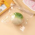 Schattig groen en wit mochi squishy speelgoed langzaam stijgend stressverlichtend speelgoed - Longjing Gebak