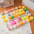 Collectie kleurrijke schattige mini-mochi dieren squishy speelgoed voor kinderen - Pasen Gemengde Stijl / 1 Stuk