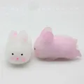Cute sun-reactive color-changing rabbit squishy toys made of soft TPR stress relief material - Running Rabbit (Color-Changing)