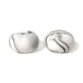 Premium 14mm marble pattern silicone saucer beads for DIY jewelry making accessories - 117# Jupiter (Marble Pattern)