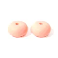 High quality 14mm pink silicone abacus beads for DIY necklace and bracelet accessories - Soft Pink