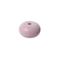 Lavender 14mm silicone abacus bead for DIY jewelry making and necklace accessories - Twilight Purple
