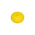 14mm bright yellow silicone abacus bead for DIY jewelry making and bracelet spacer accessory - Goose Yellow
