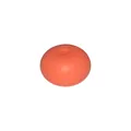 14mm coral orange silicone abacus bead for DIY jewelry making accessories - Orange Pink