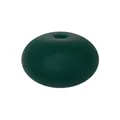 14mm dark green silicone abacus spacer bead for DIY jewelry making and crafting - 129# Christmas Green