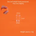 Transparent miniature simulation cup for dollhouse kitchen DIY miniature craft projects - 26# Miniature Small Cup
