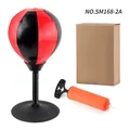Desktop stress relief punching speed ball set for kids including air pump and box - E-commerce Desktop Set No Gloves (SM168-2A)